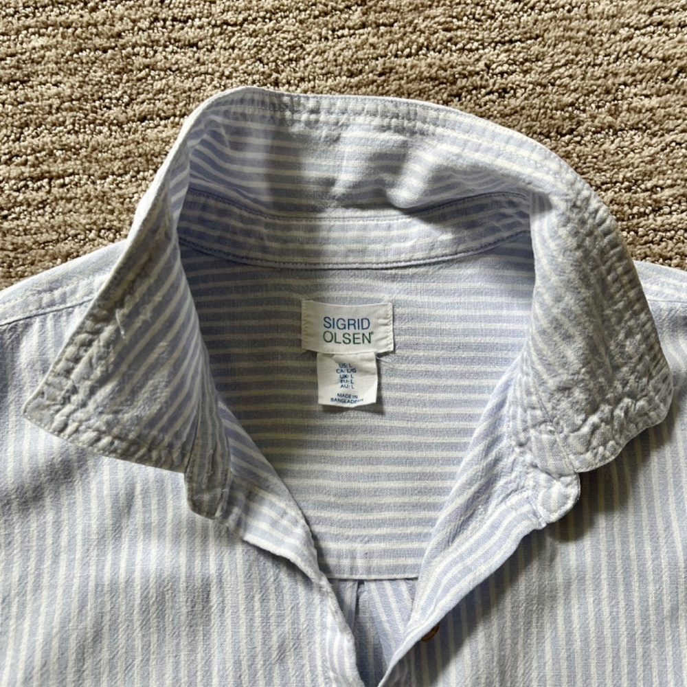 Sigrid Olsen blouse - Picture 3 of 4